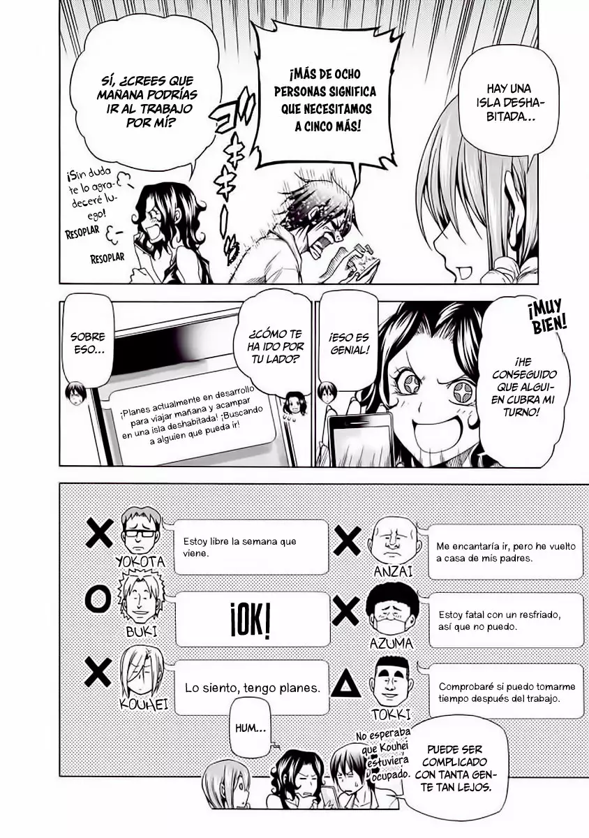 Grand Blue Capítulo 41 - Page 8