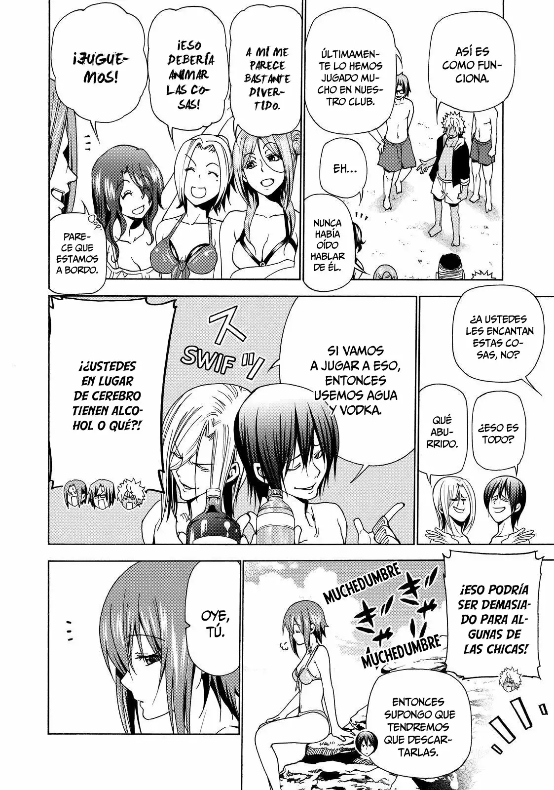 Grand Blue Capítulo 42 - Page 16