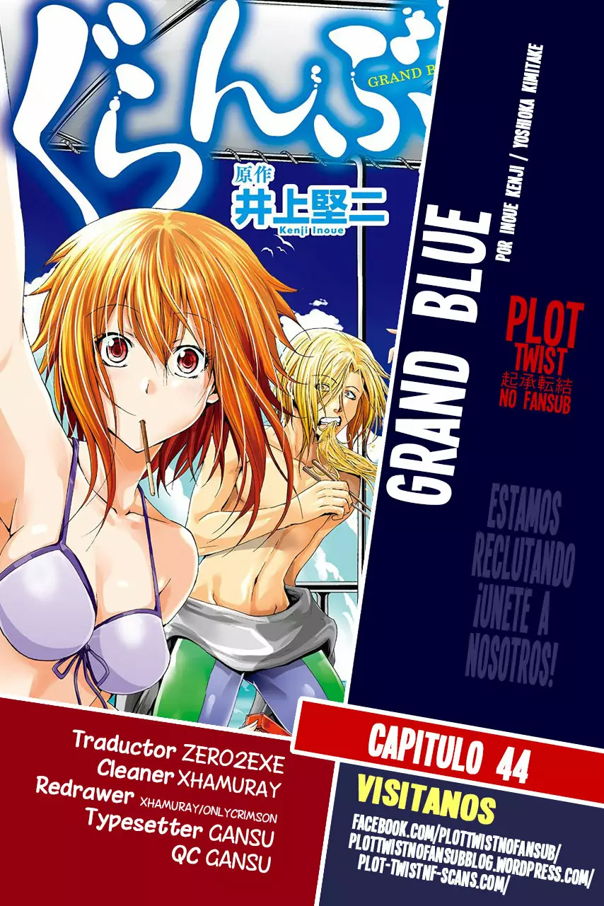 Grand Blue Capítulo 44 - Page 1