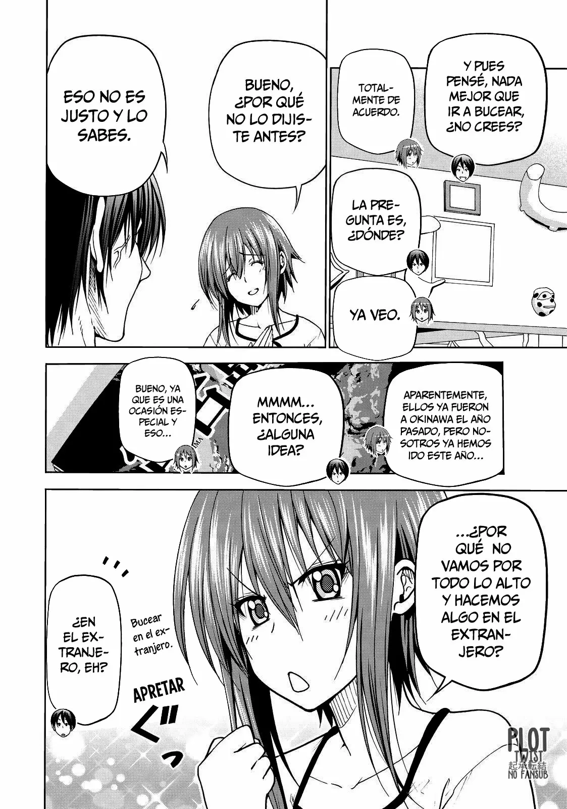 Grand Blue Capítulo 45 - Page 34