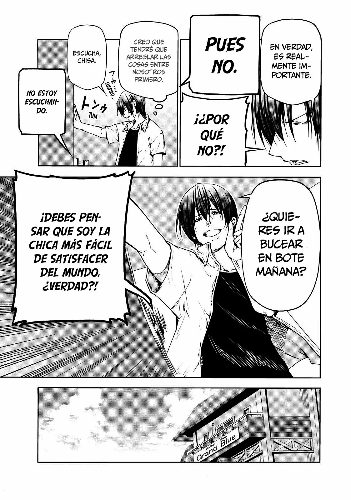 Grand Blue Capítulo 45 - Page 9