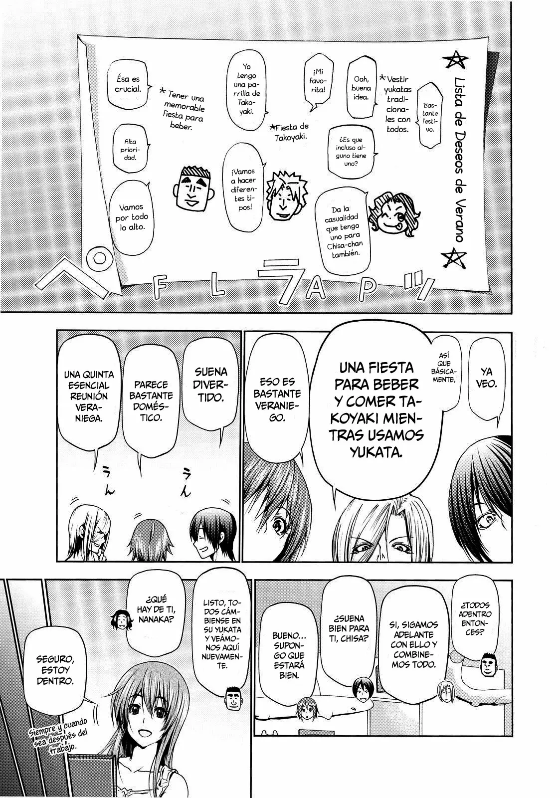 Grand Blue Capítulo 46 - Page 14