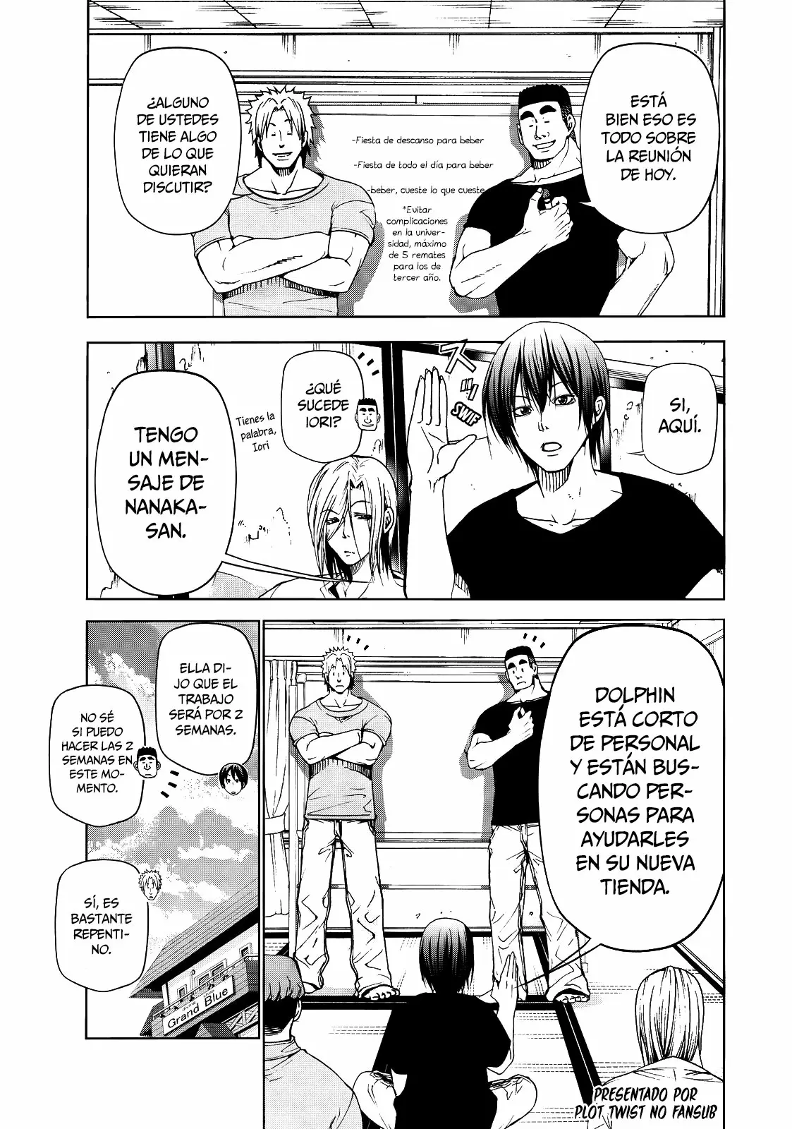 Grand Blue Capítulo 46 - Page 4