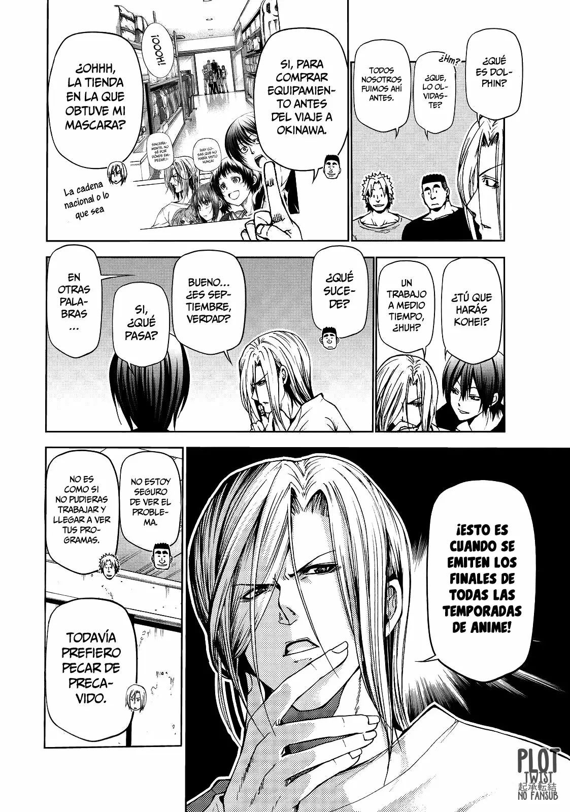 Grand Blue Capítulo 46 - Page 5