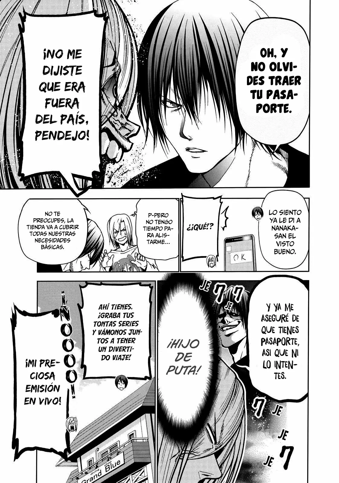 Grand Blue Capítulo 46 - Page 8