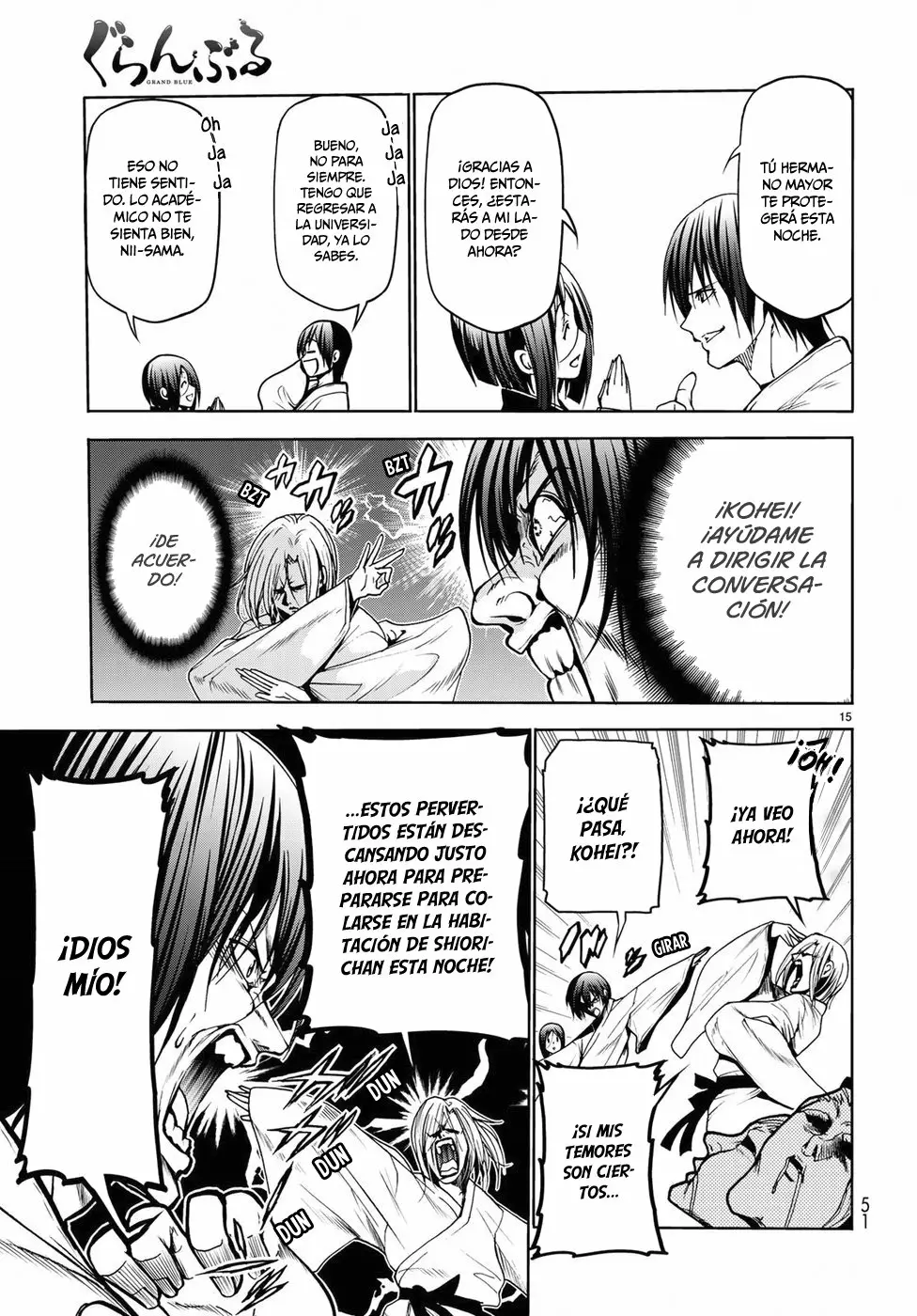 Grand Blue Capítulo 48 - Page 17