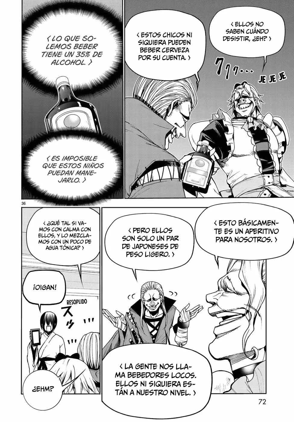 Grand Blue Capítulo 48 - Page 37