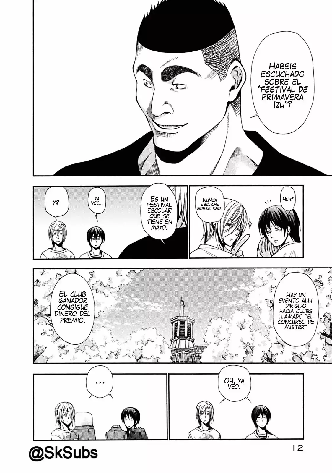 Grand Blue Capítulo 5 - Page 12