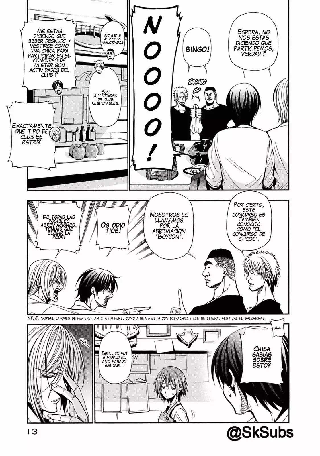 Grand Blue Capítulo 5 - Page 13