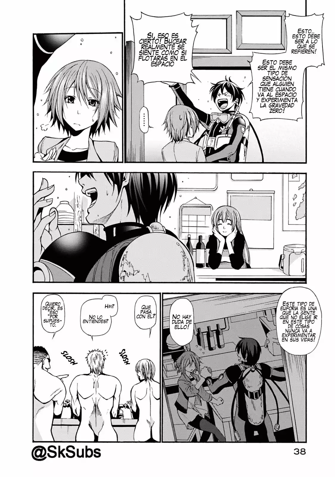 Grand Blue Capítulo 5 - Page 37
