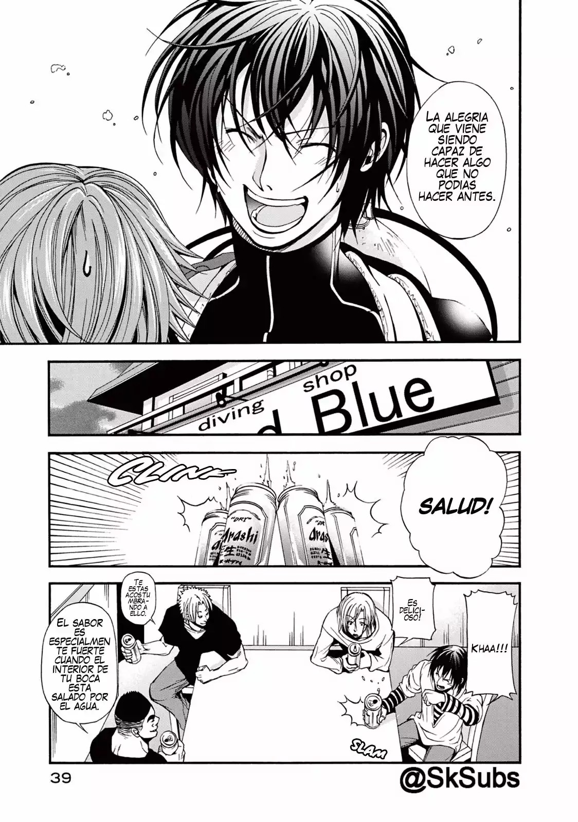 Grand Blue Capítulo 5 - Page 38