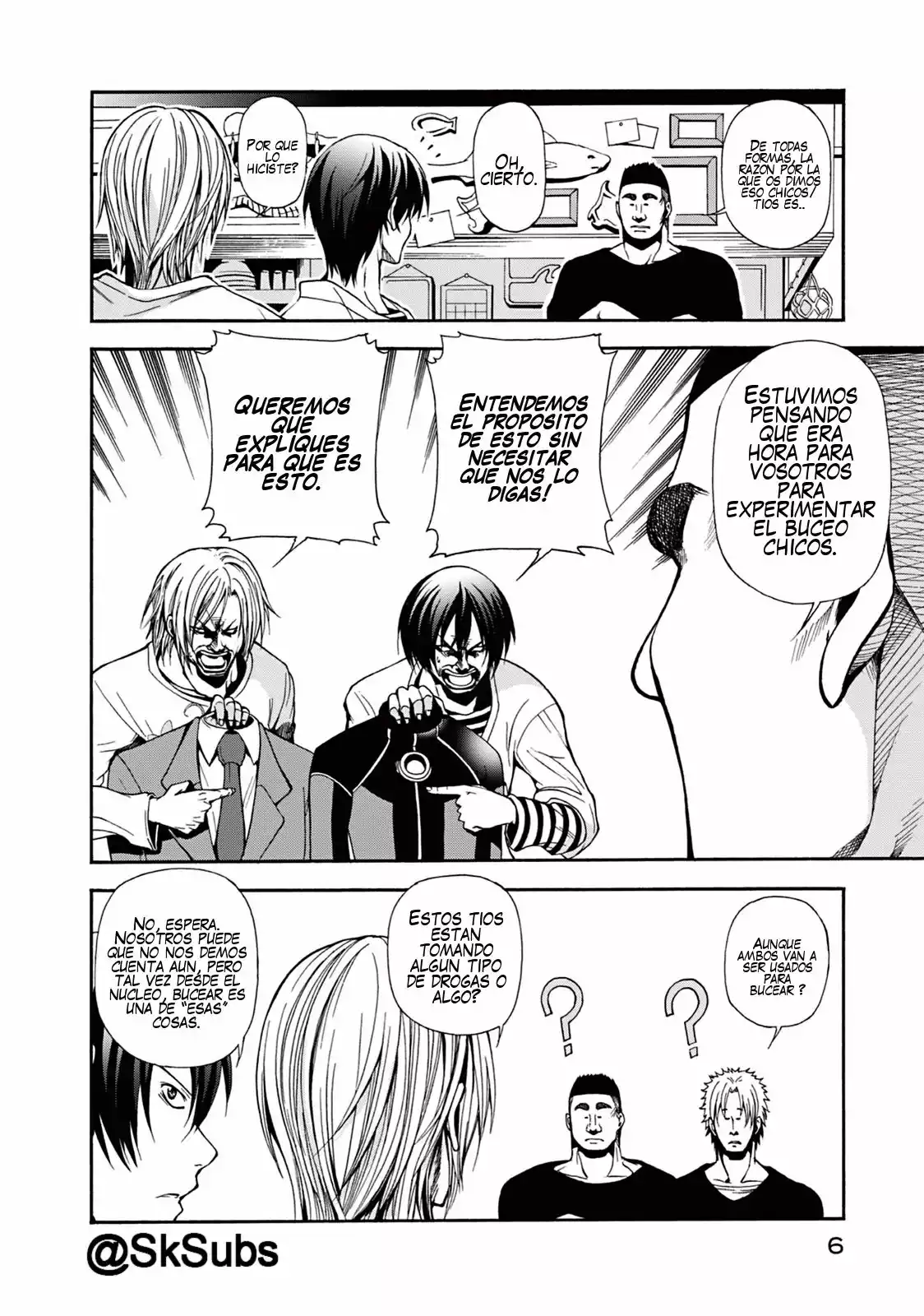 Grand Blue Capítulo 5 - Page 6