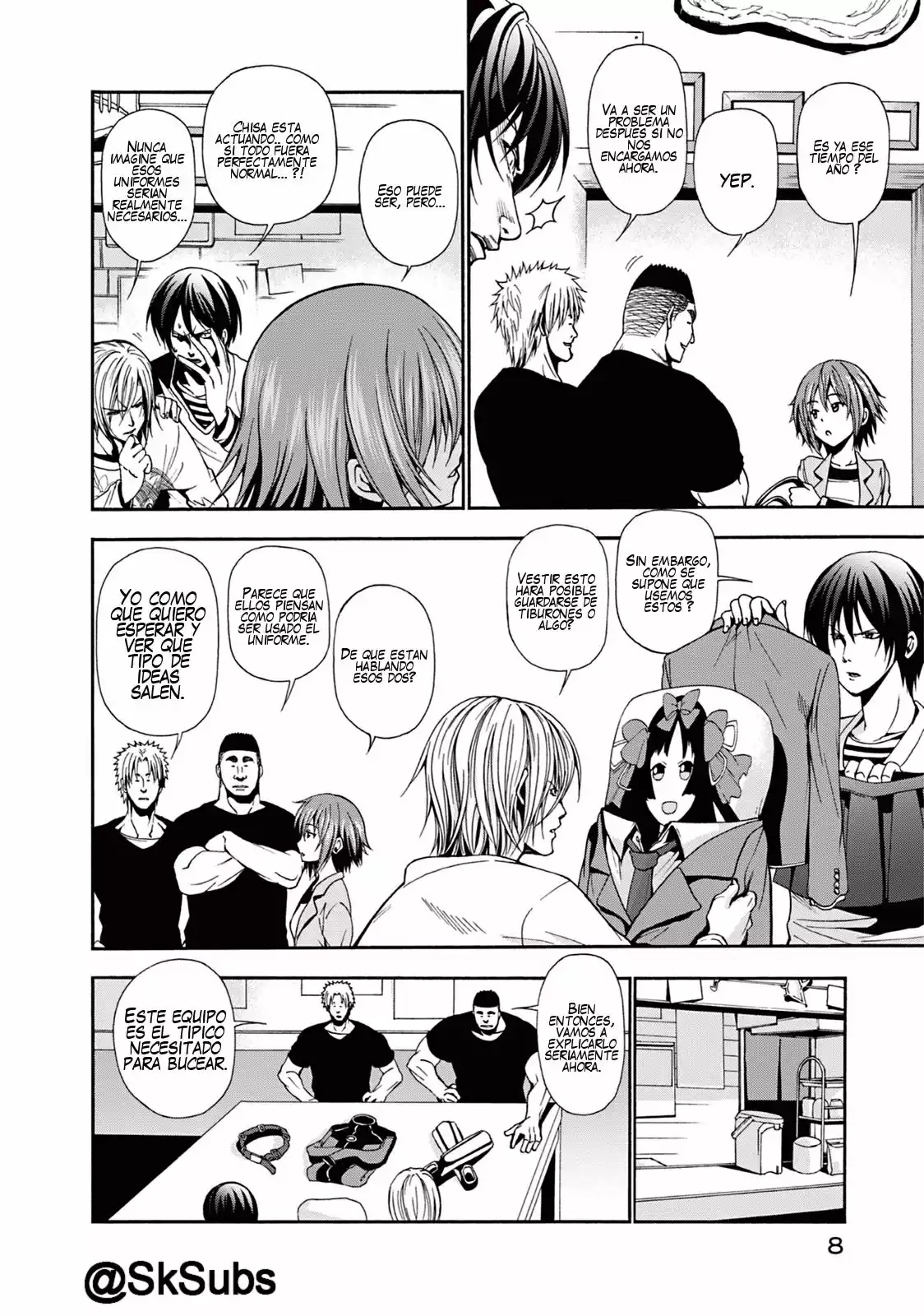 Grand Blue Capítulo 5 - Page 8