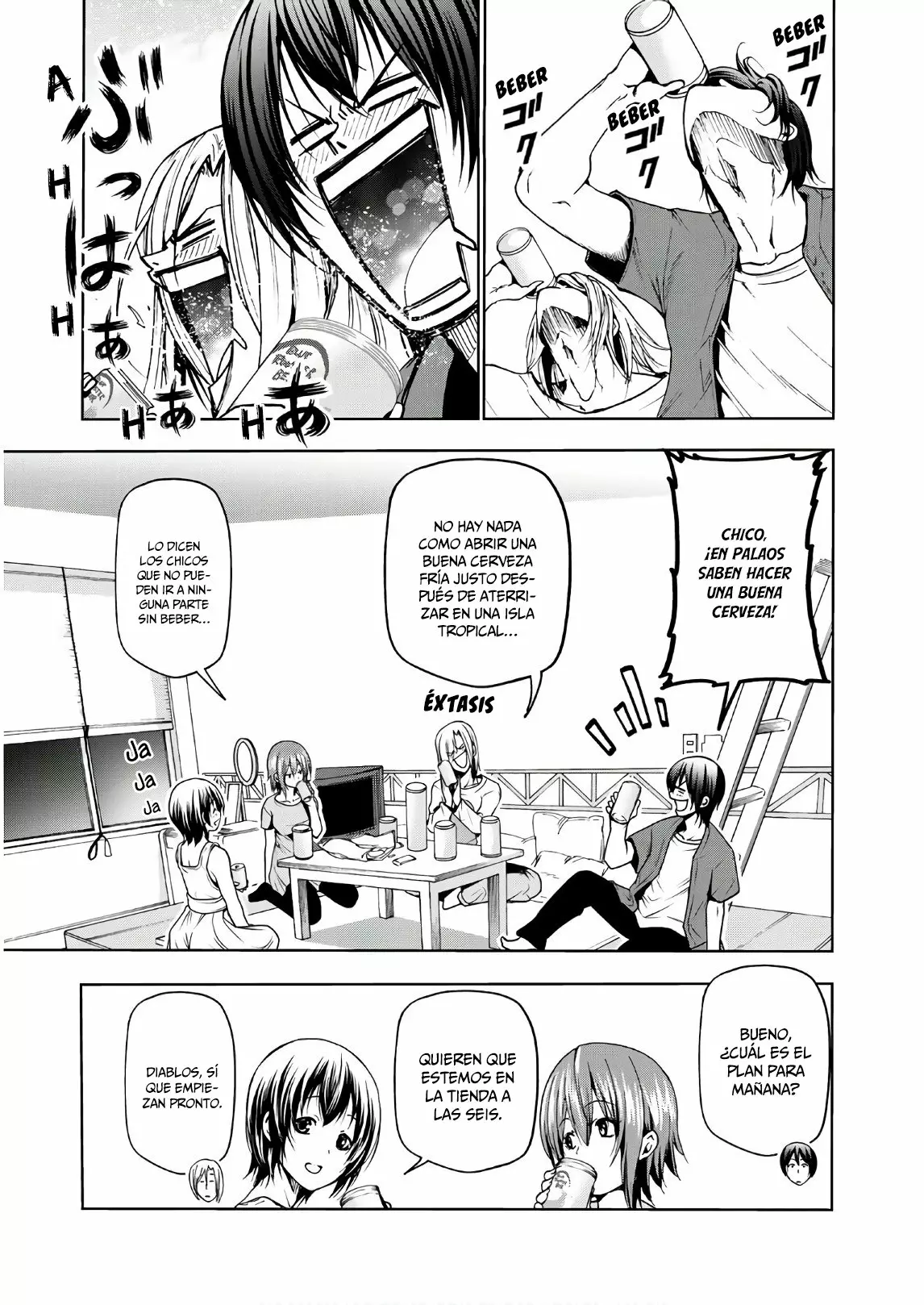 Grand Blue Capítulo 50 - Page 37