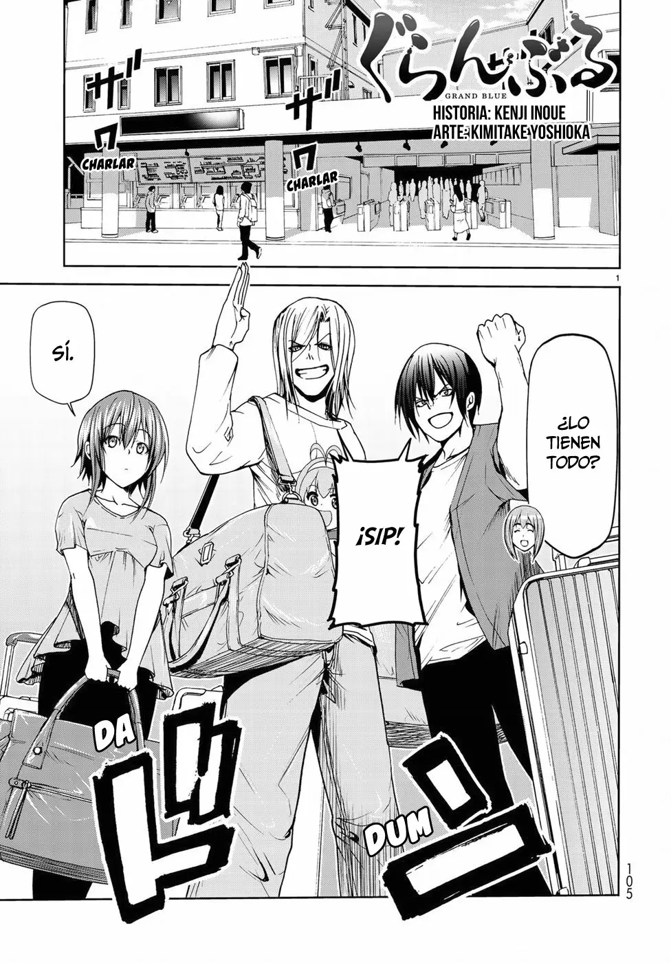 Grand Blue Capítulo 50 - Page 4