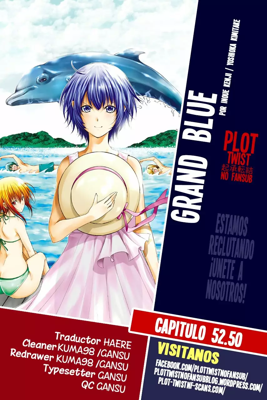 Grand Blue Capítulo 52.5 - Page 1