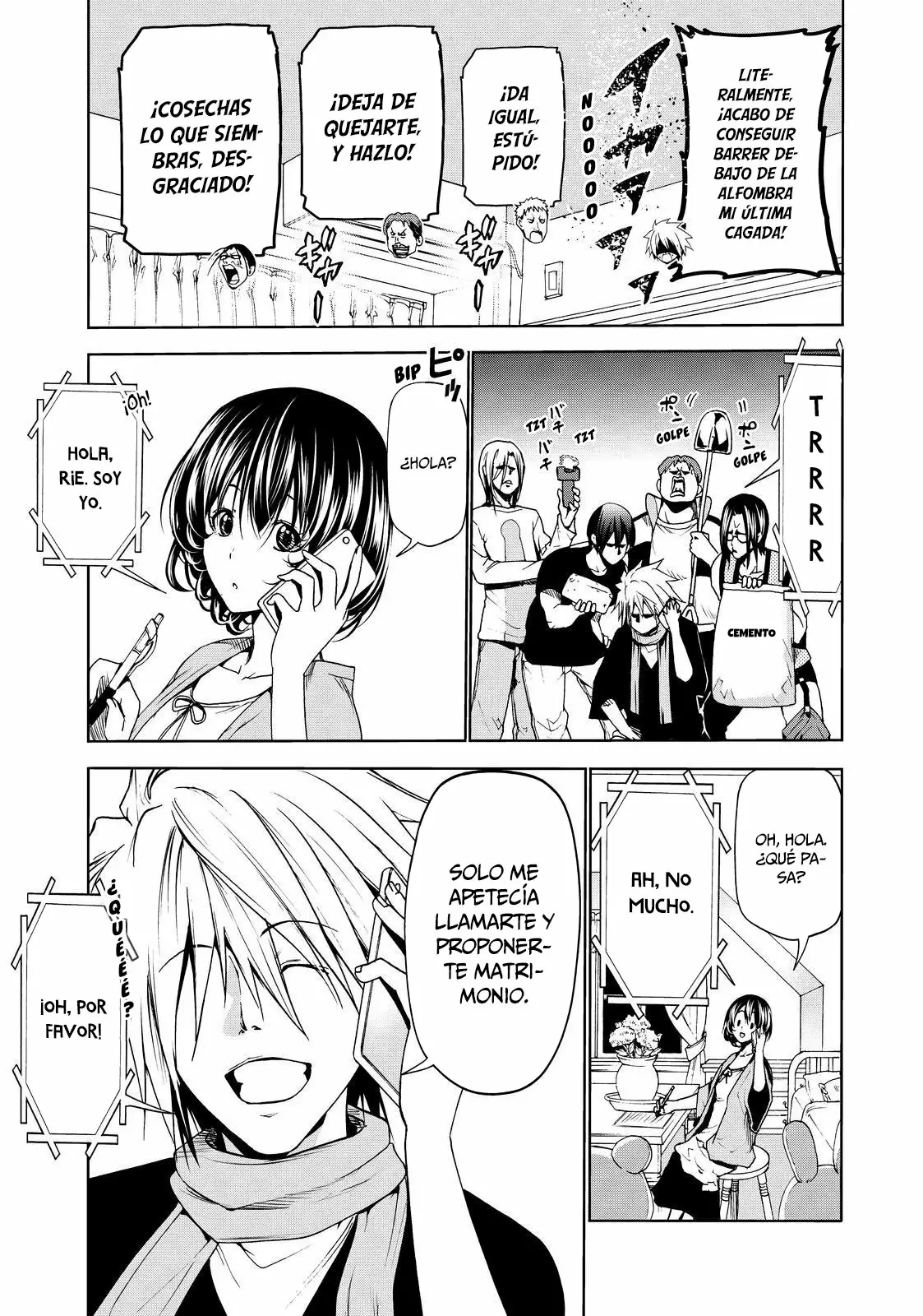 Grand Blue Capítulo 52.5 - Page 12