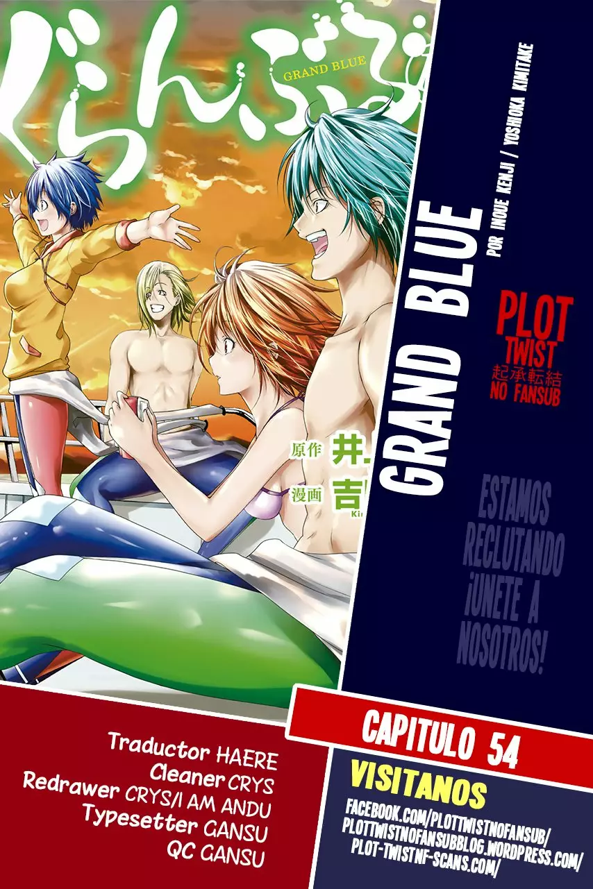 Grand Blue Capítulo 54 - Page 1