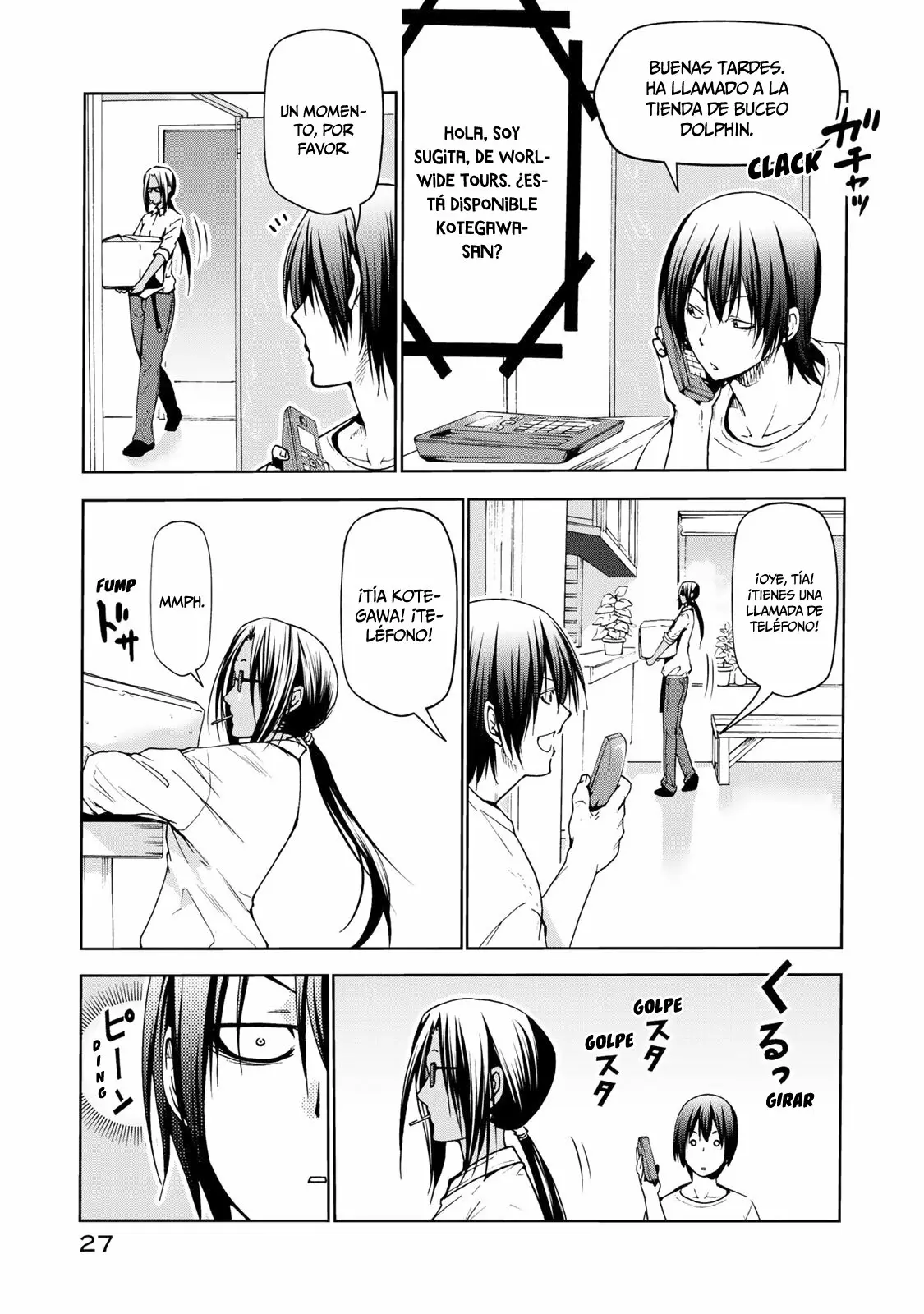 Grand Blue Capítulo 54 - Page 27