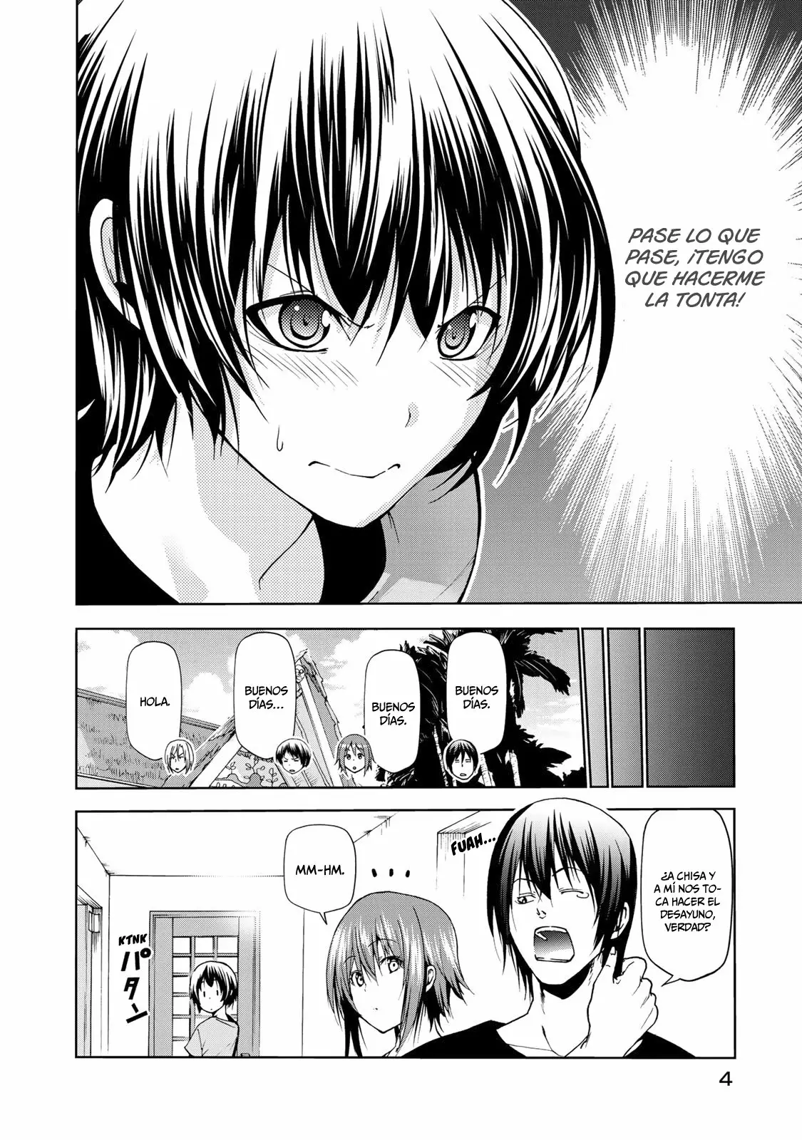 Grand Blue Capítulo 54 - Page 4