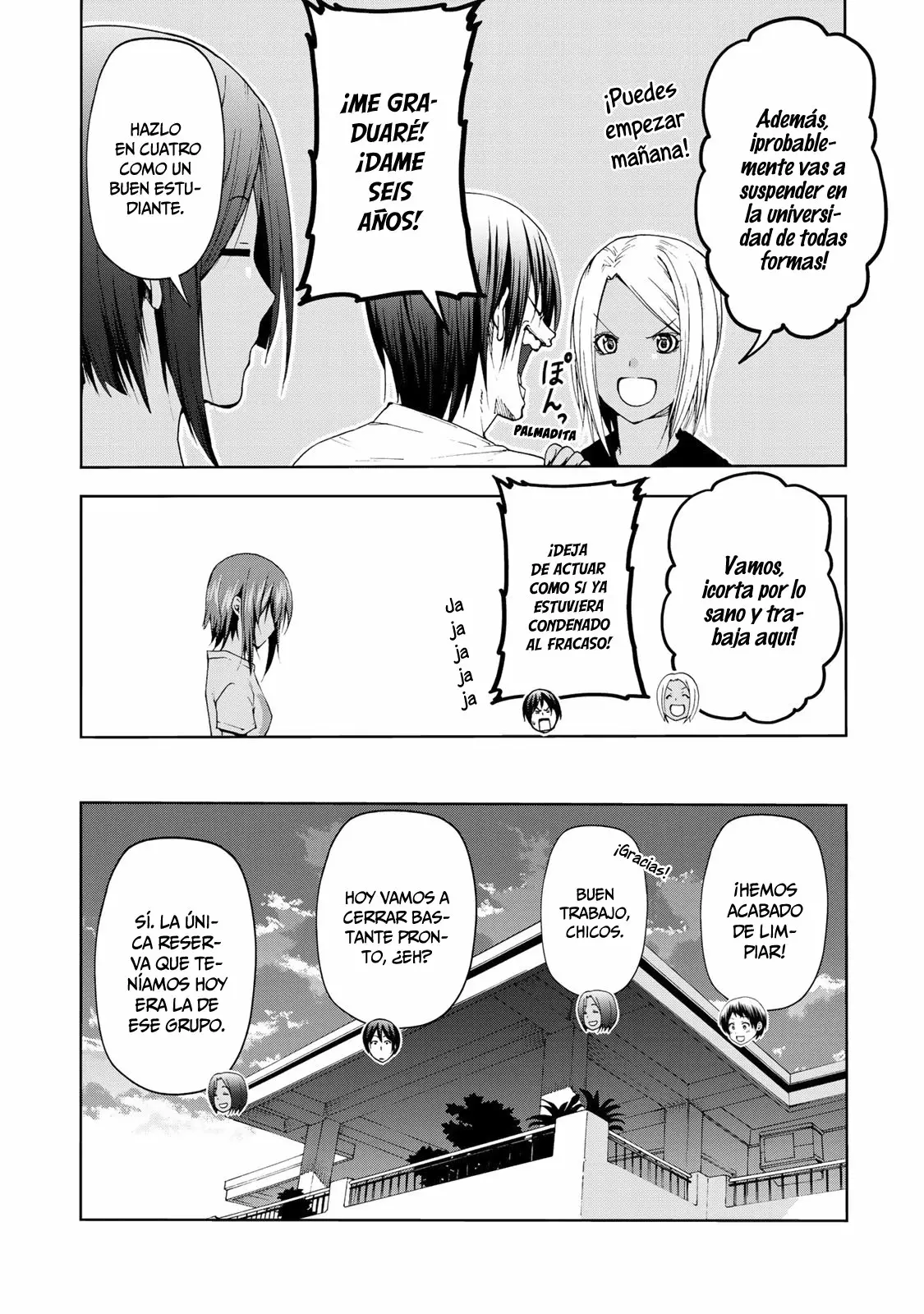 Grand Blue Capítulo 56 - Page 9