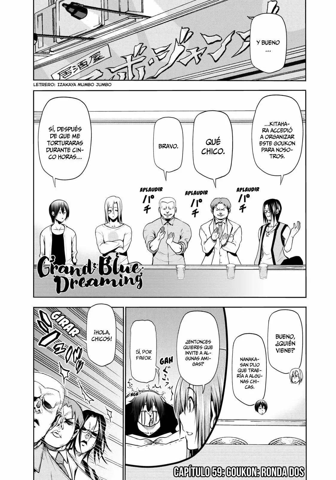 Grand Blue Capítulo 59 - Page 4