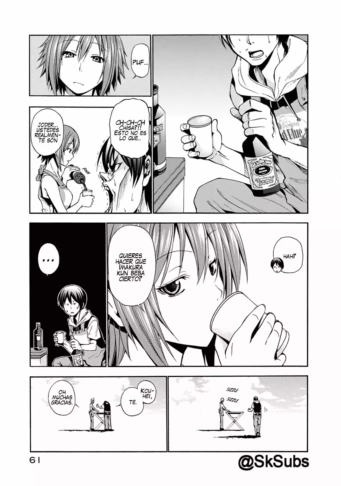 Grand Blue Capítulo 6 - Page 16