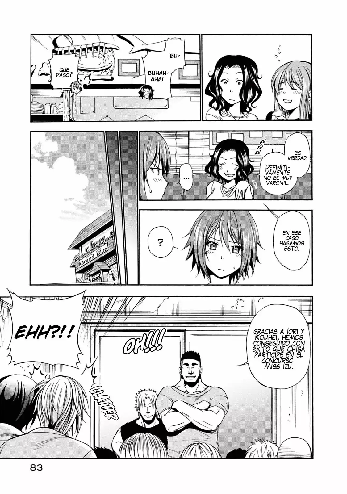 Grand Blue Capítulo 6 - Page 38