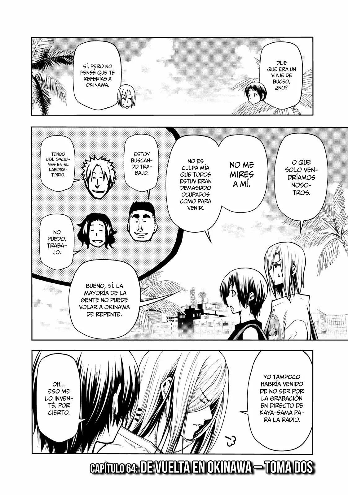 Grand Blue Capítulo 64 - Page 3