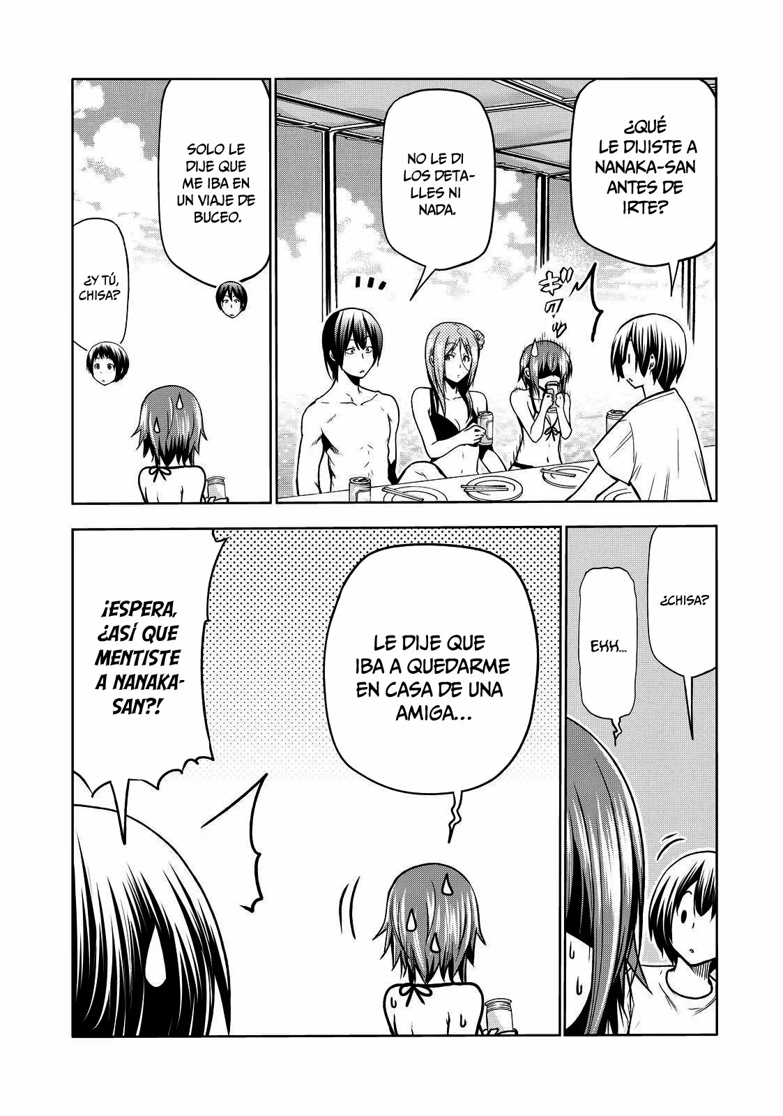 Grand Blue Capítulo 69 - Page 16