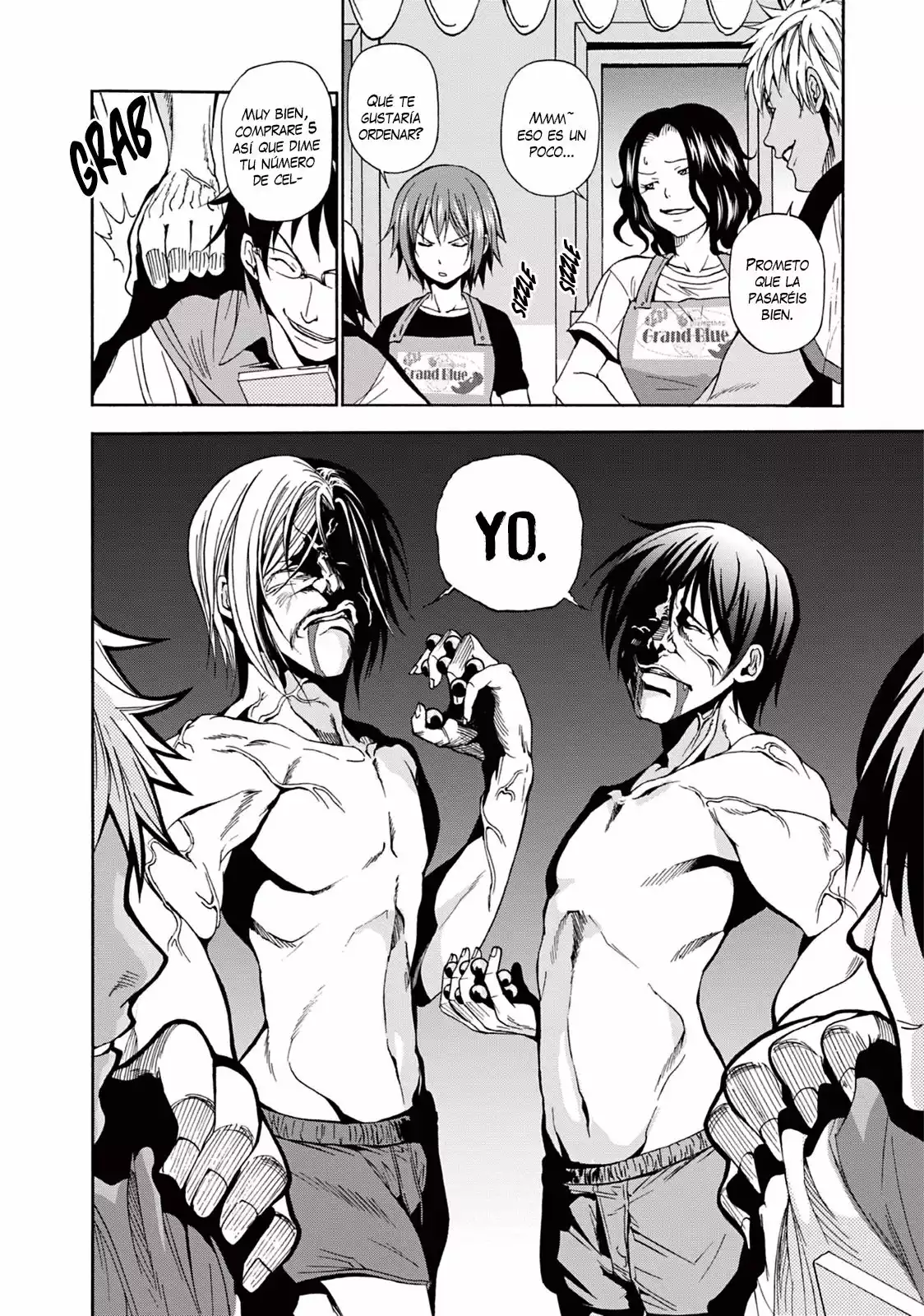 Grand Blue Capítulo 7 - Page 20