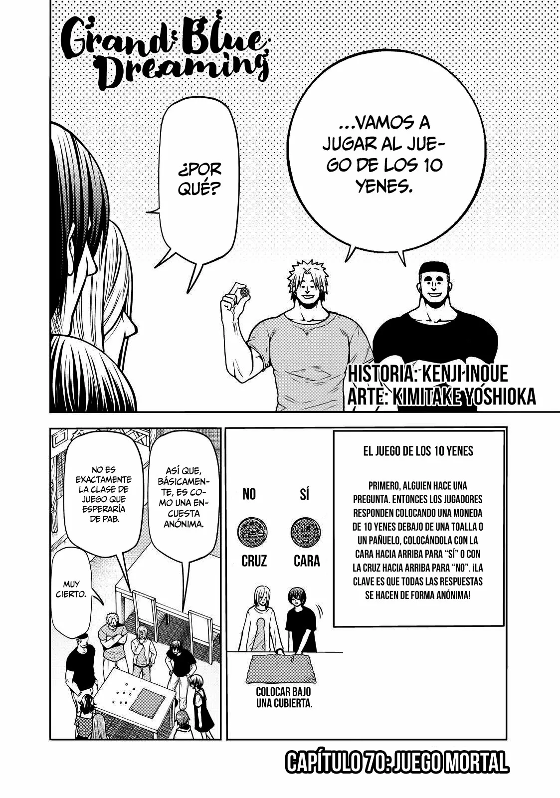 Grand Blue Capítulo 70 - Page 3