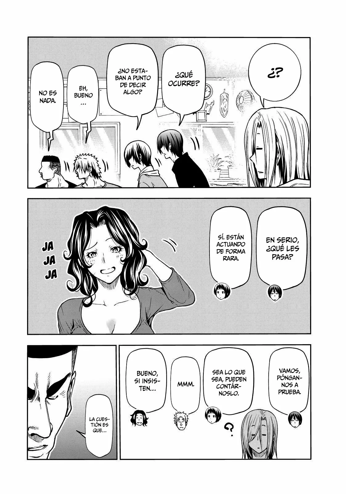 Grand Blue Capítulo 72 - Page 3