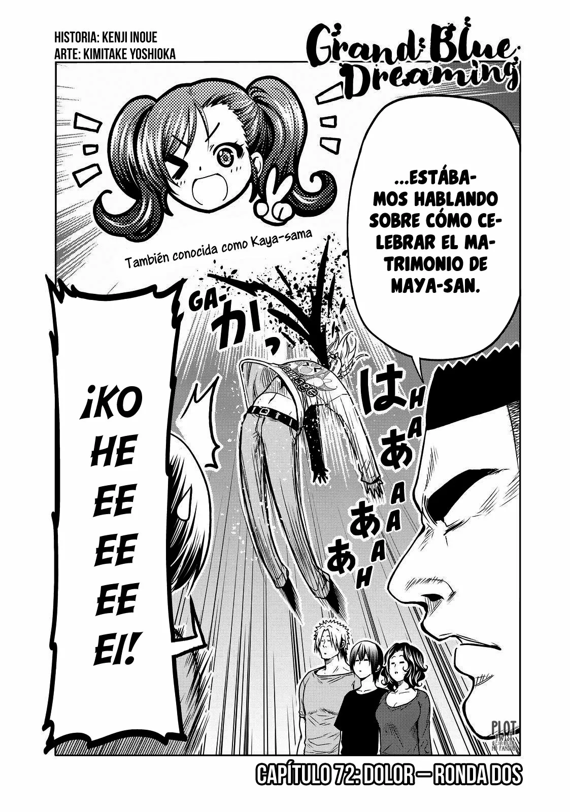 Grand Blue Capítulo 72 - Page 4