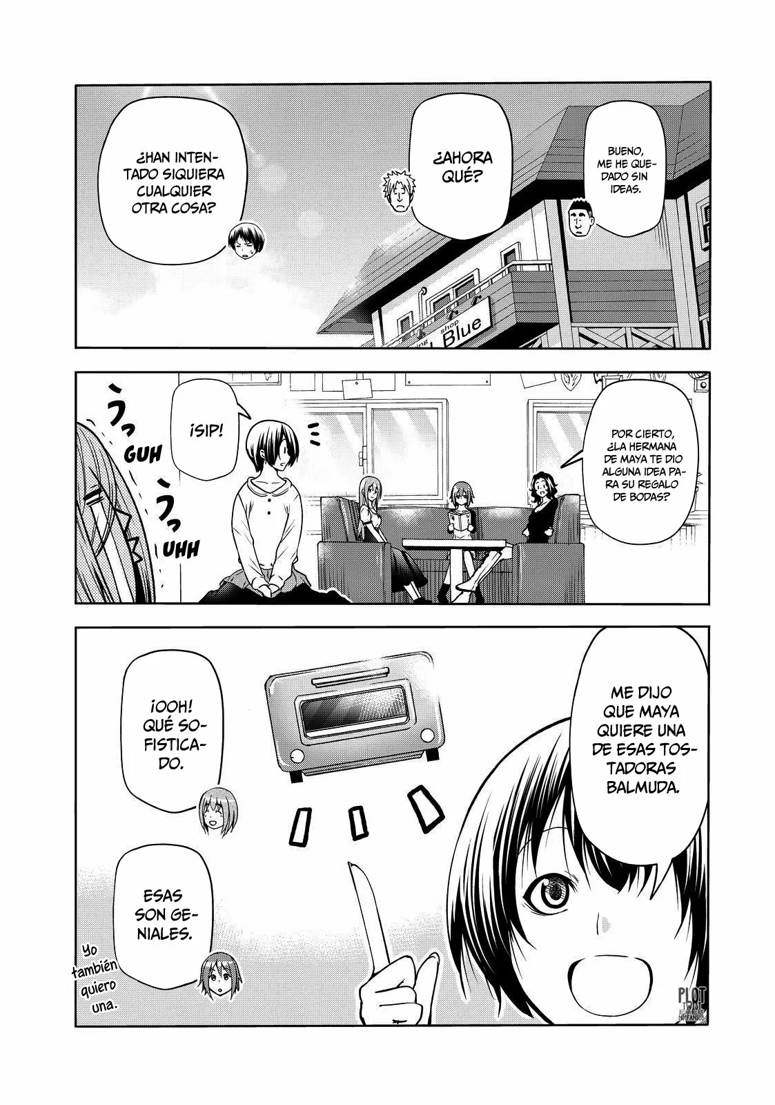 Grand Blue Capítulo 73 - Page 4