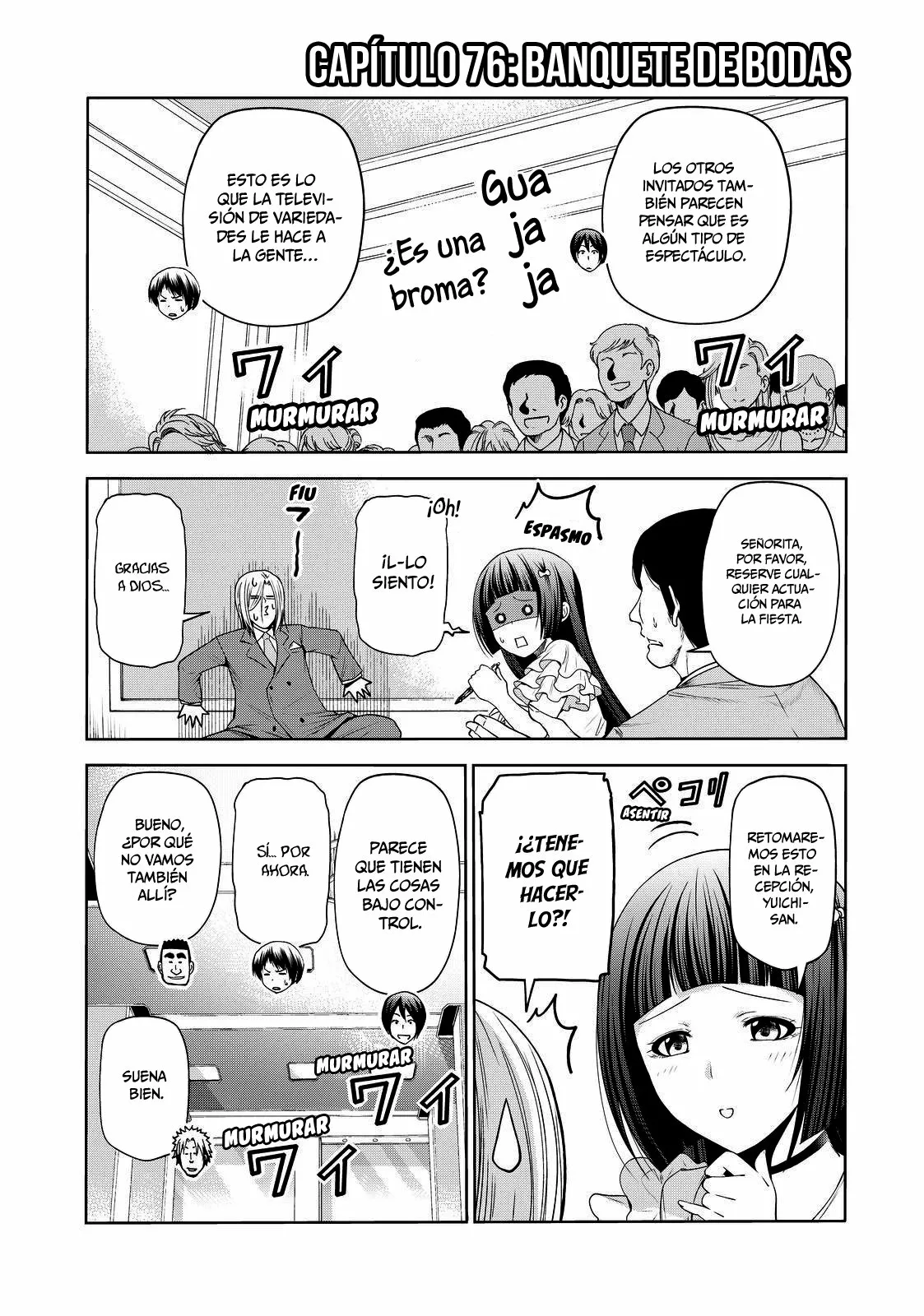 Grand Blue Capítulo 76 - Page 4