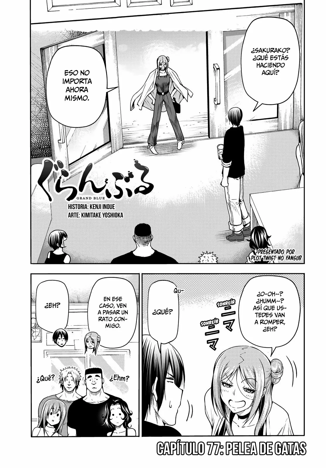 Grand Blue Capítulo 77 - Page 2