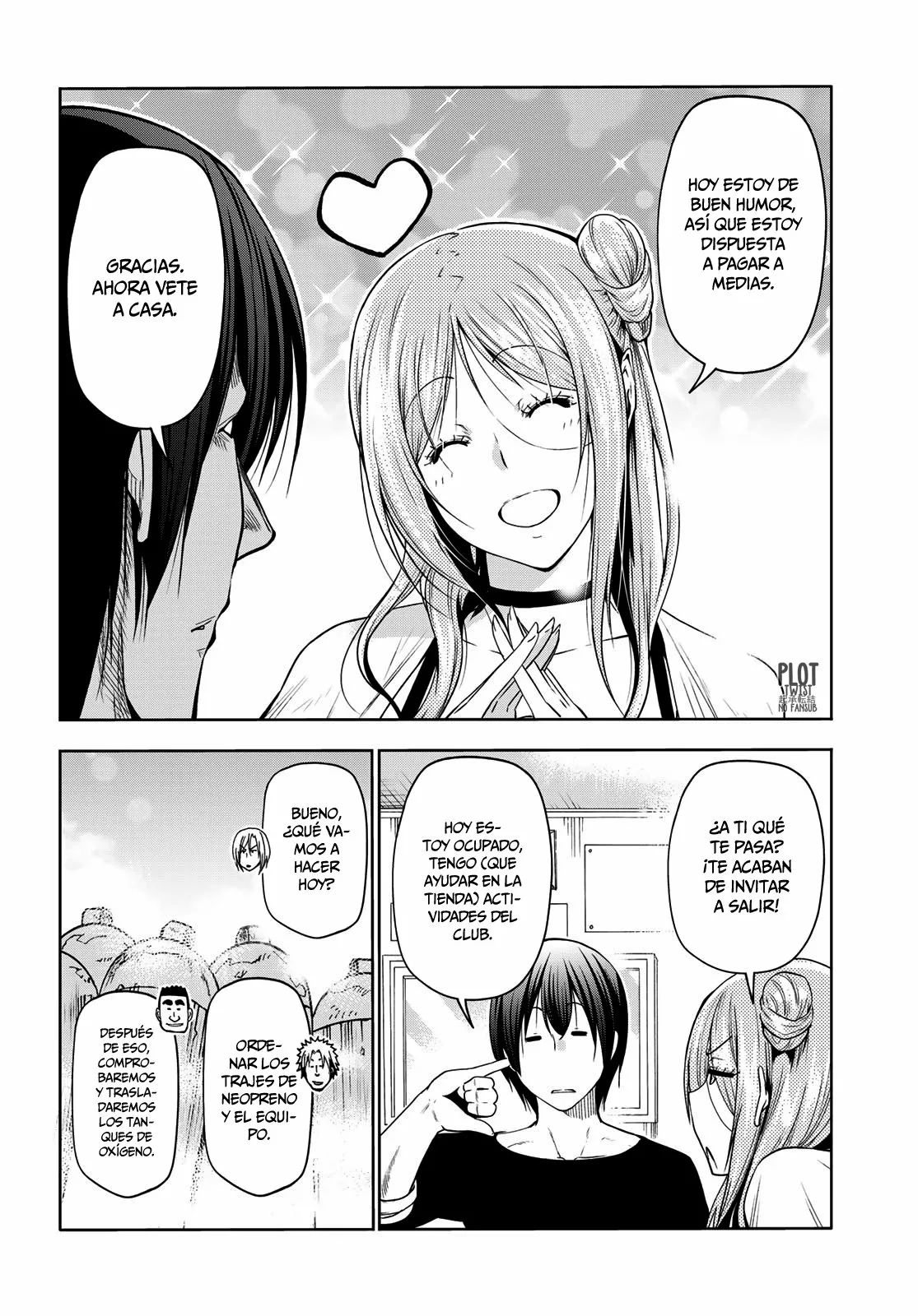 Grand Blue Capítulo 77 - Page 3