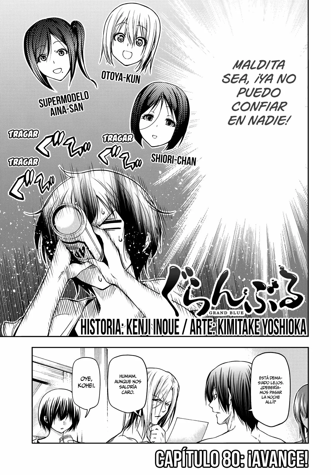 Grand Blue Capítulo 80 - Page 4