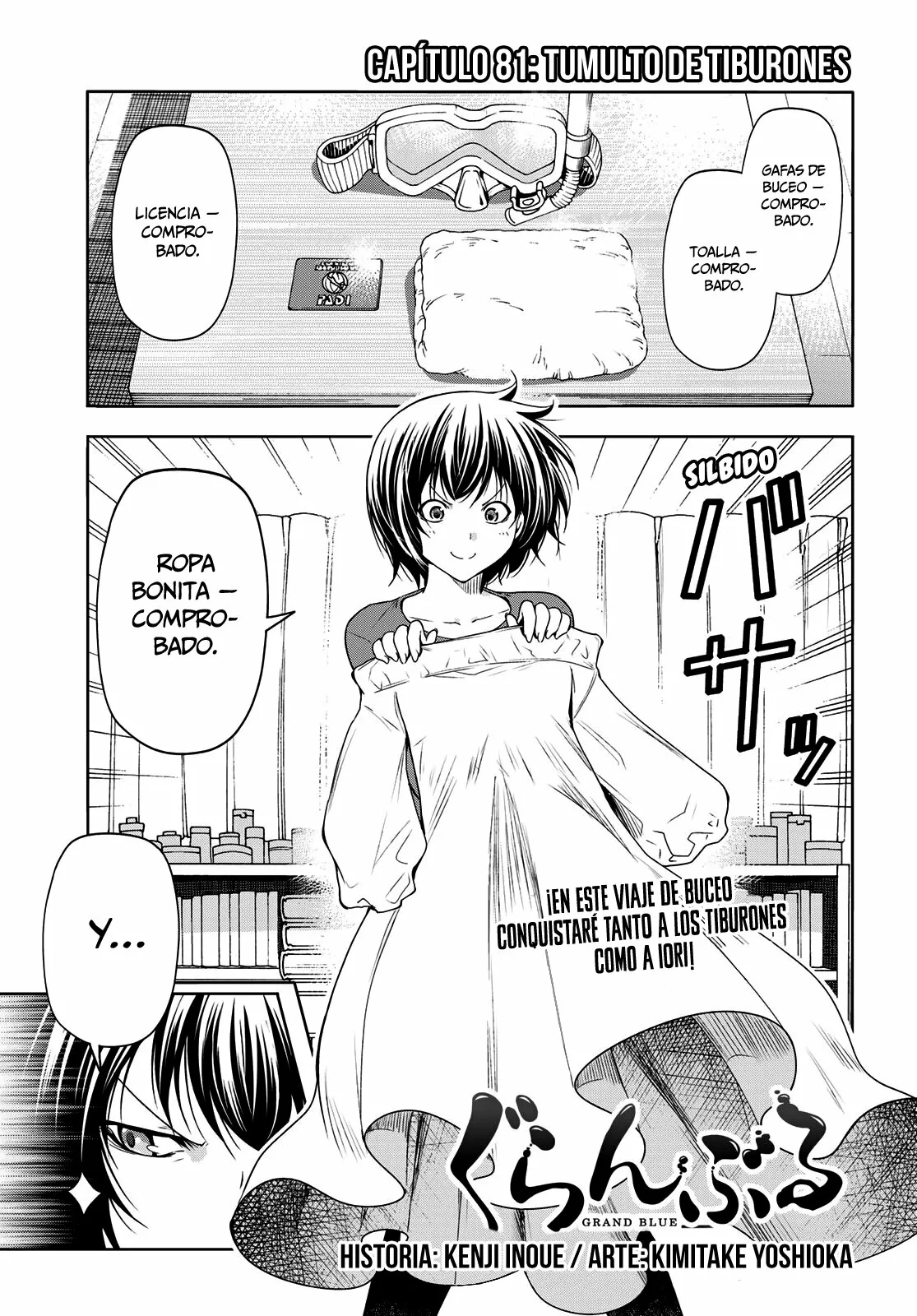 Grand Blue Capítulo 81 - Page 2