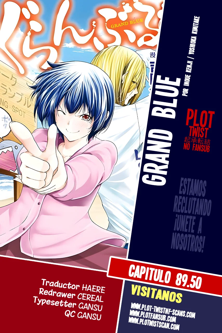 Grand Blue Capítulo 89.5 - Page 1