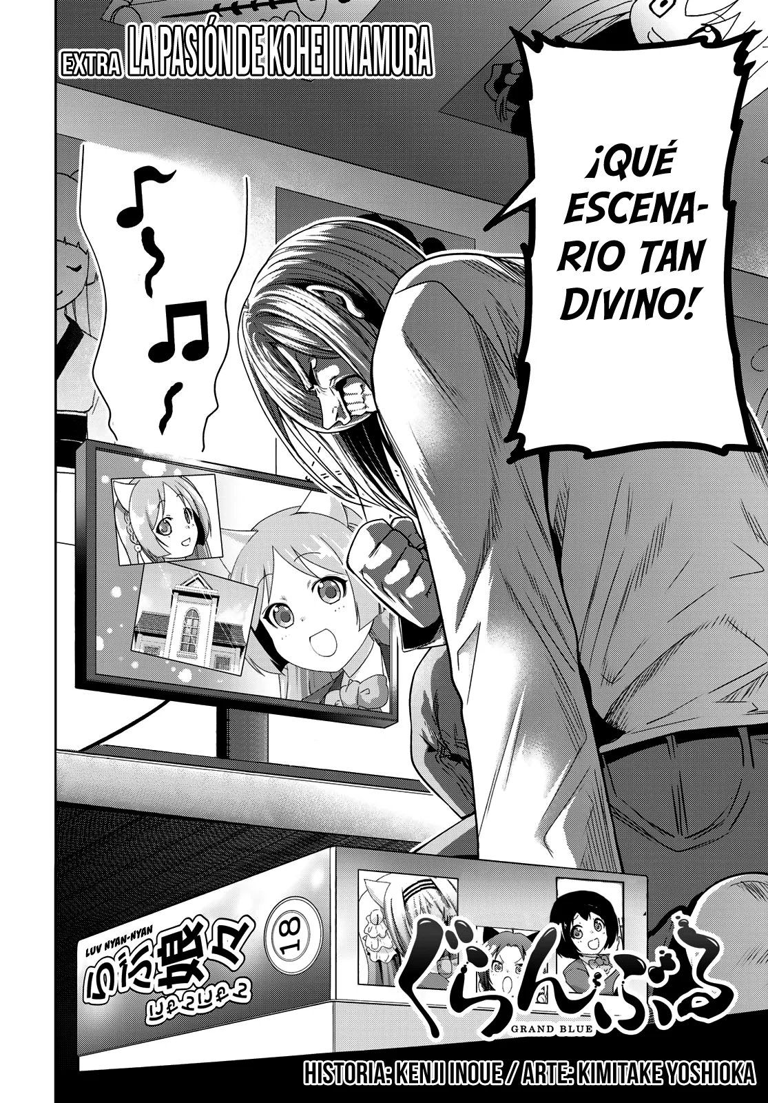 Grand Blue Capítulo 89.5 - Page 3