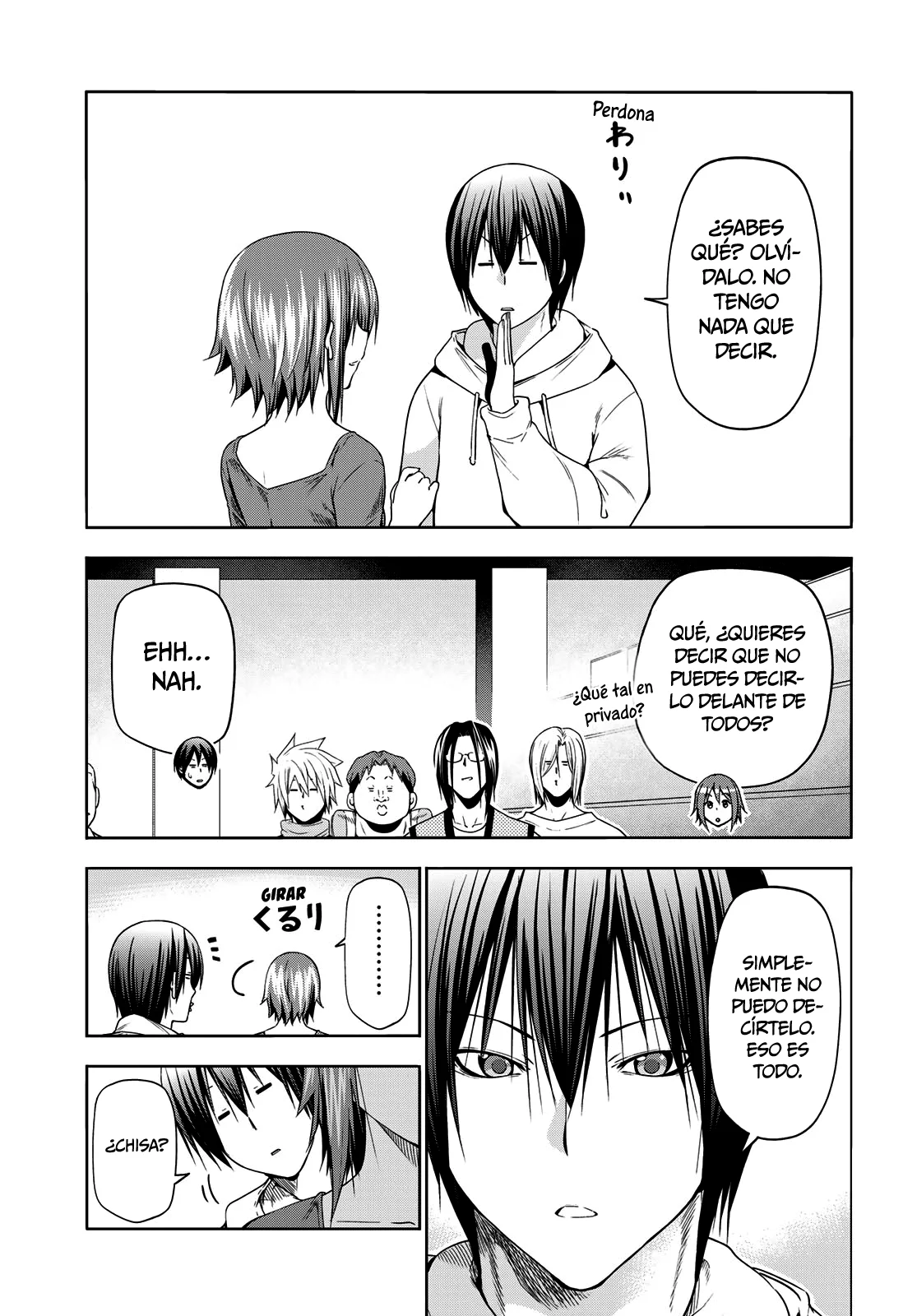 Grand Blue Capítulo 90 - Page 4