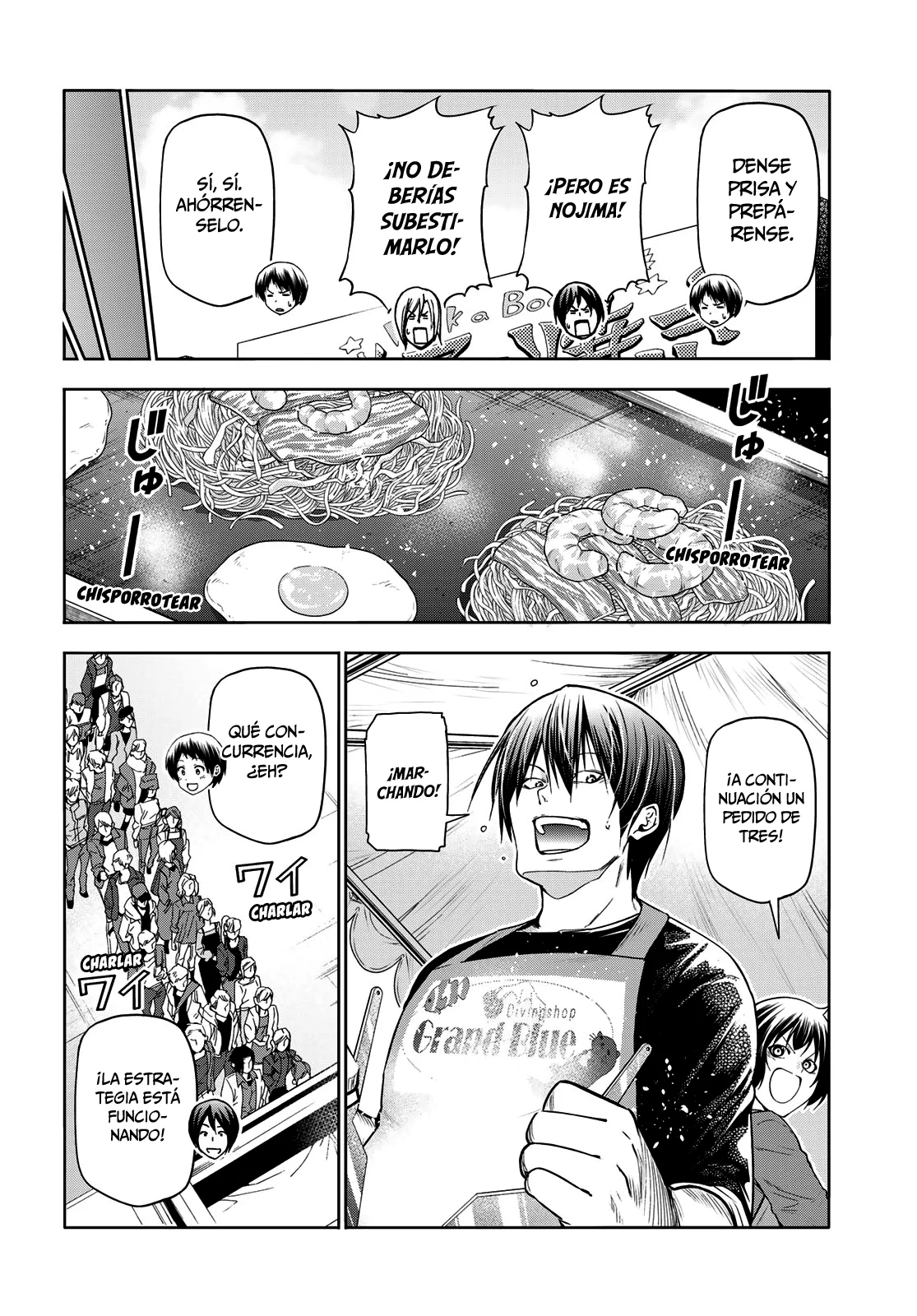 Grand Blue Capítulo 92 - Page 14