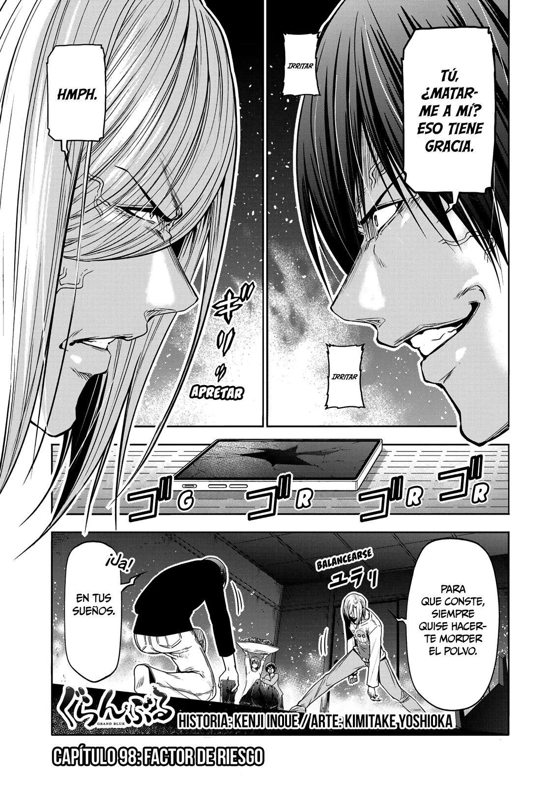 Grand Blue Capítulo 98 - Page 3