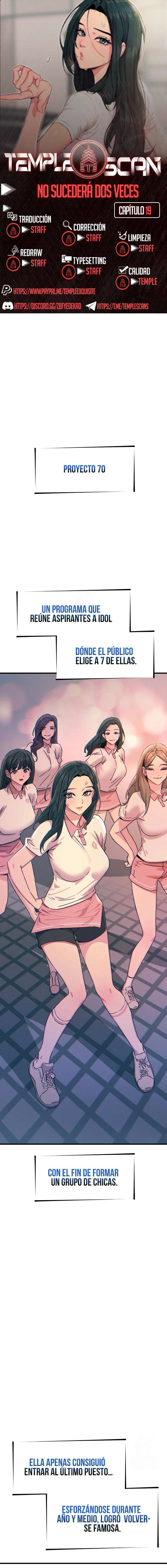 No caeré por segunda vez Capítulo 19 - Page 1