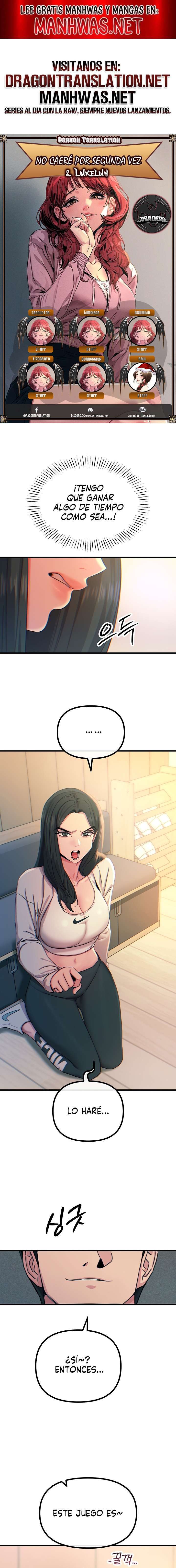 No caeré por segunda vez Capítulo 27 - Page 1