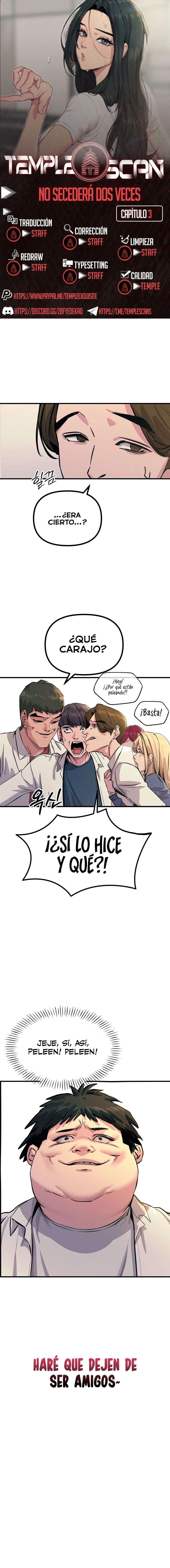 No caeré por segunda vez Capítulo 3 - Page 1