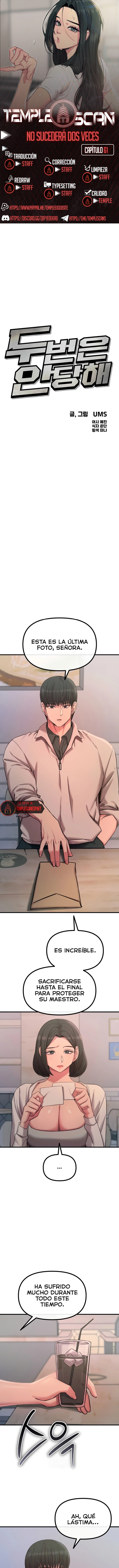 No caeré por segunda vez Capítulo 61 - Page 1