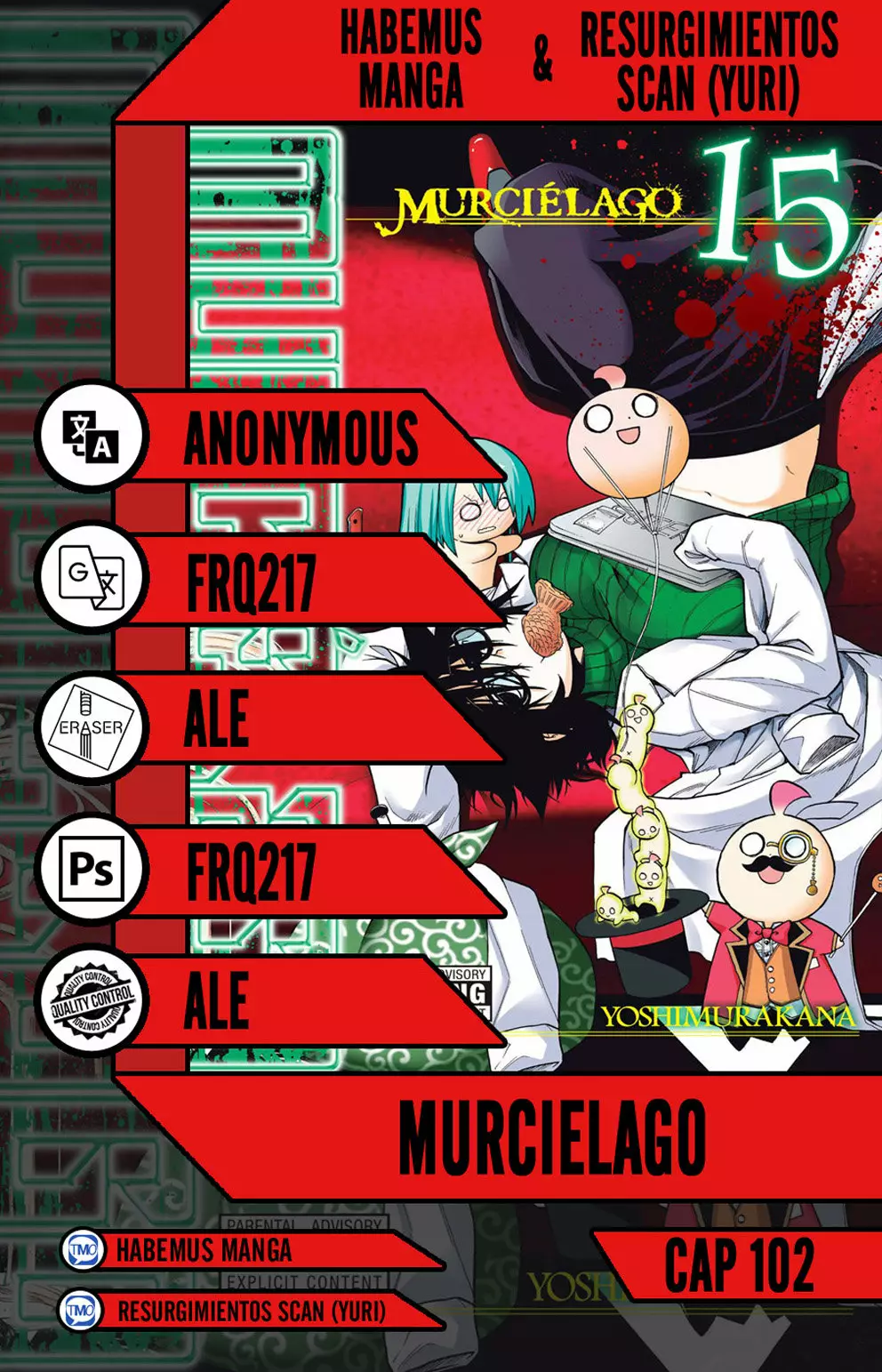 Murcielago Capítulo 102 - Page 1